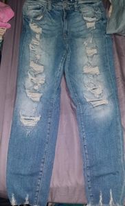 KanCan Ripped Blue Jeans Size 30